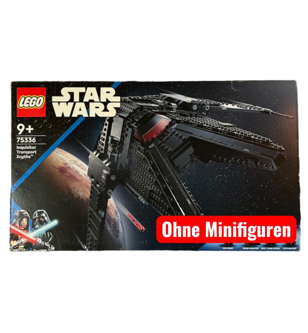 The Scythe 75336 LEGO Star Wars Set Vorderansicht brick2d2