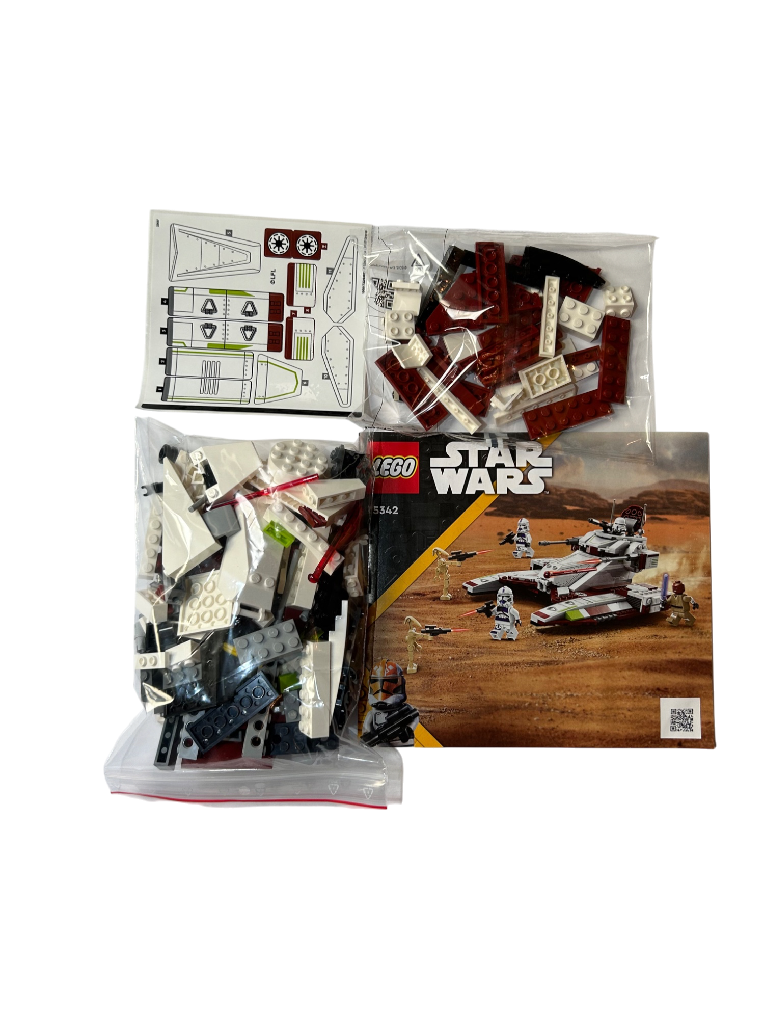 Republic Fighter Tank 75342 LEGO Star Wars Set Detailansicht