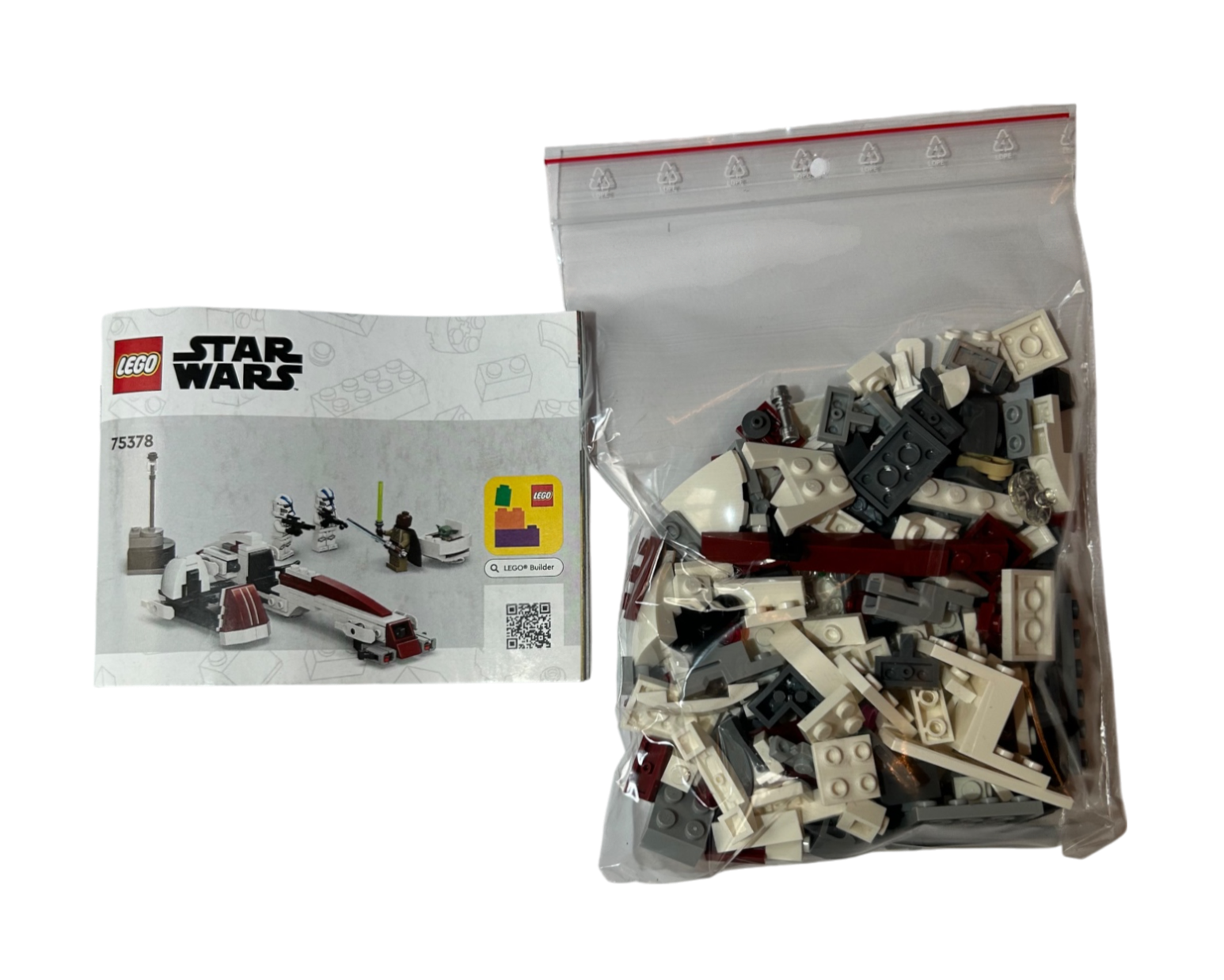 Flucht mit dem BARC Speeder 75378 LEGO Star Wars Set Detailansicht