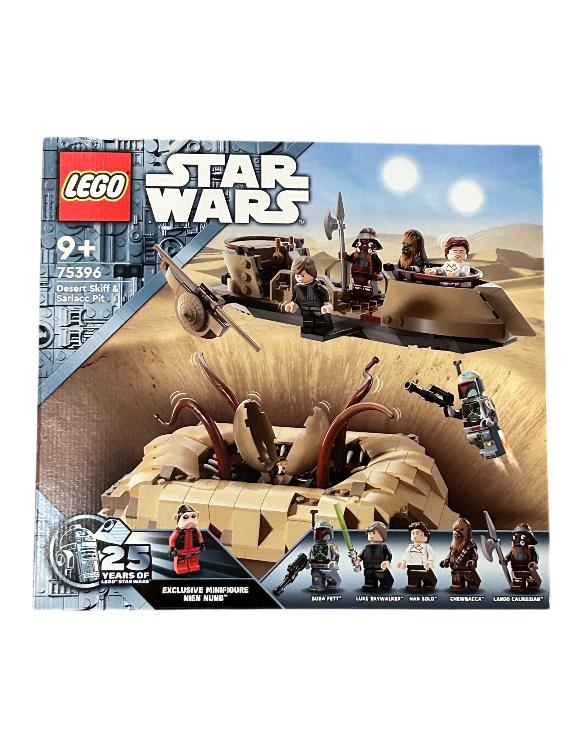 Desert Skiff & Sarlac Pit 75396 LEGO Star Wars Set Vorderansicht