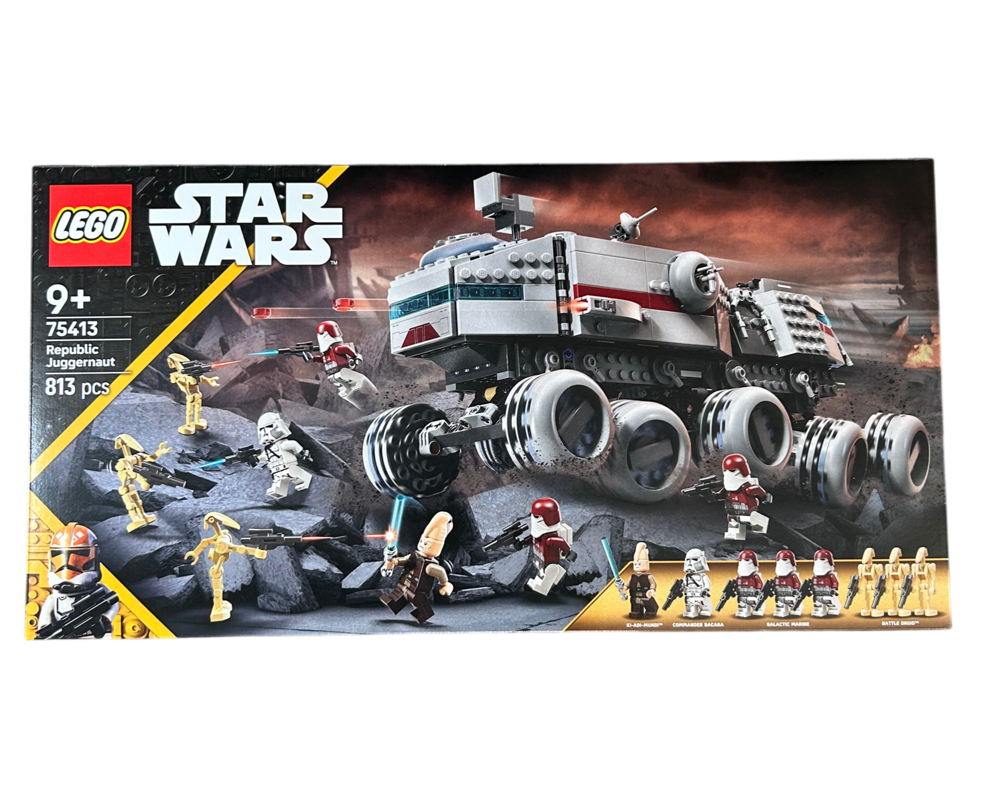 Republic Juggernaut 75413 LEGO Star Wars Set Vorderansicht