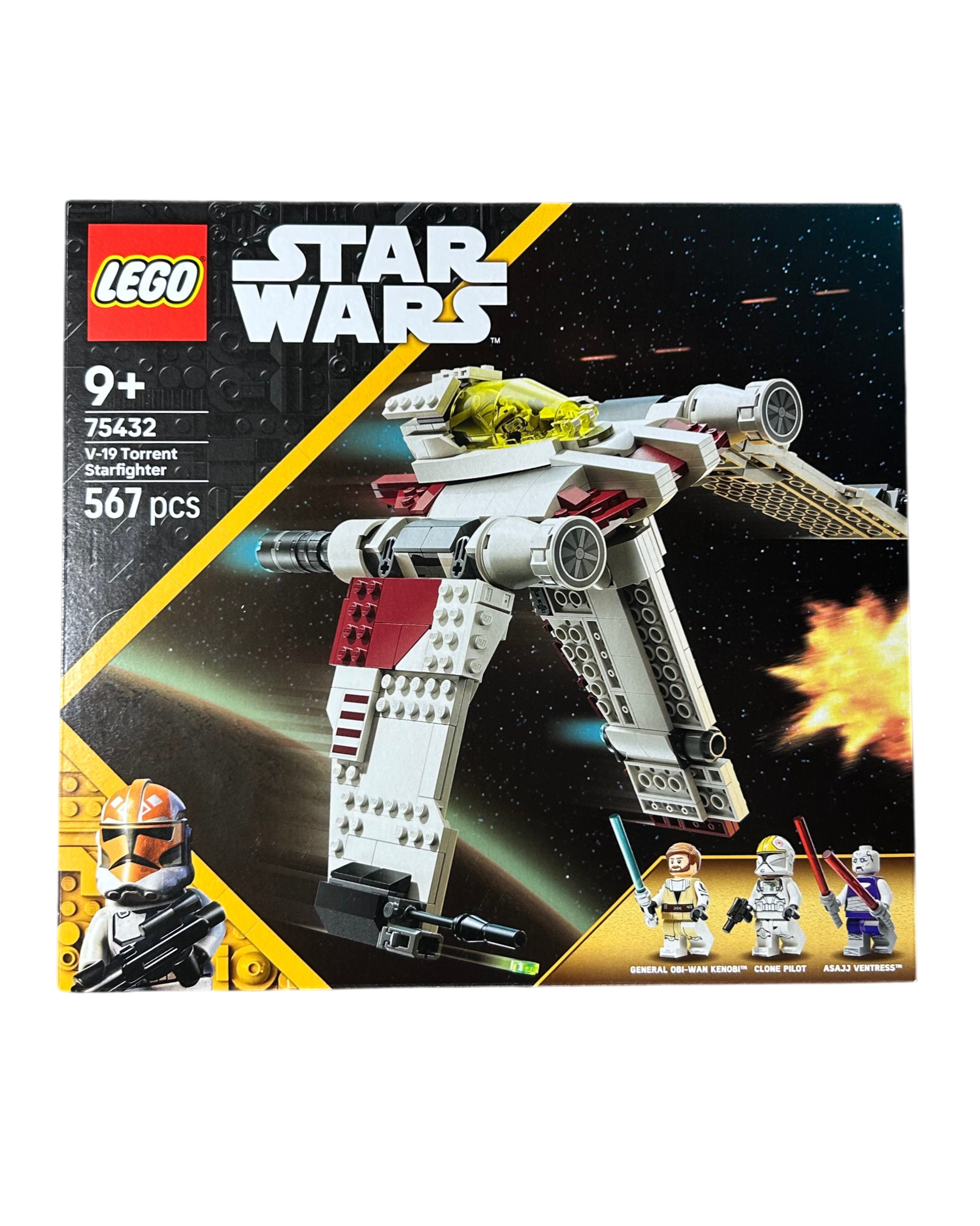 Lego Star Wars V-19 Torrent Starfighter Set 75432 OHNE MINIFIGUREN