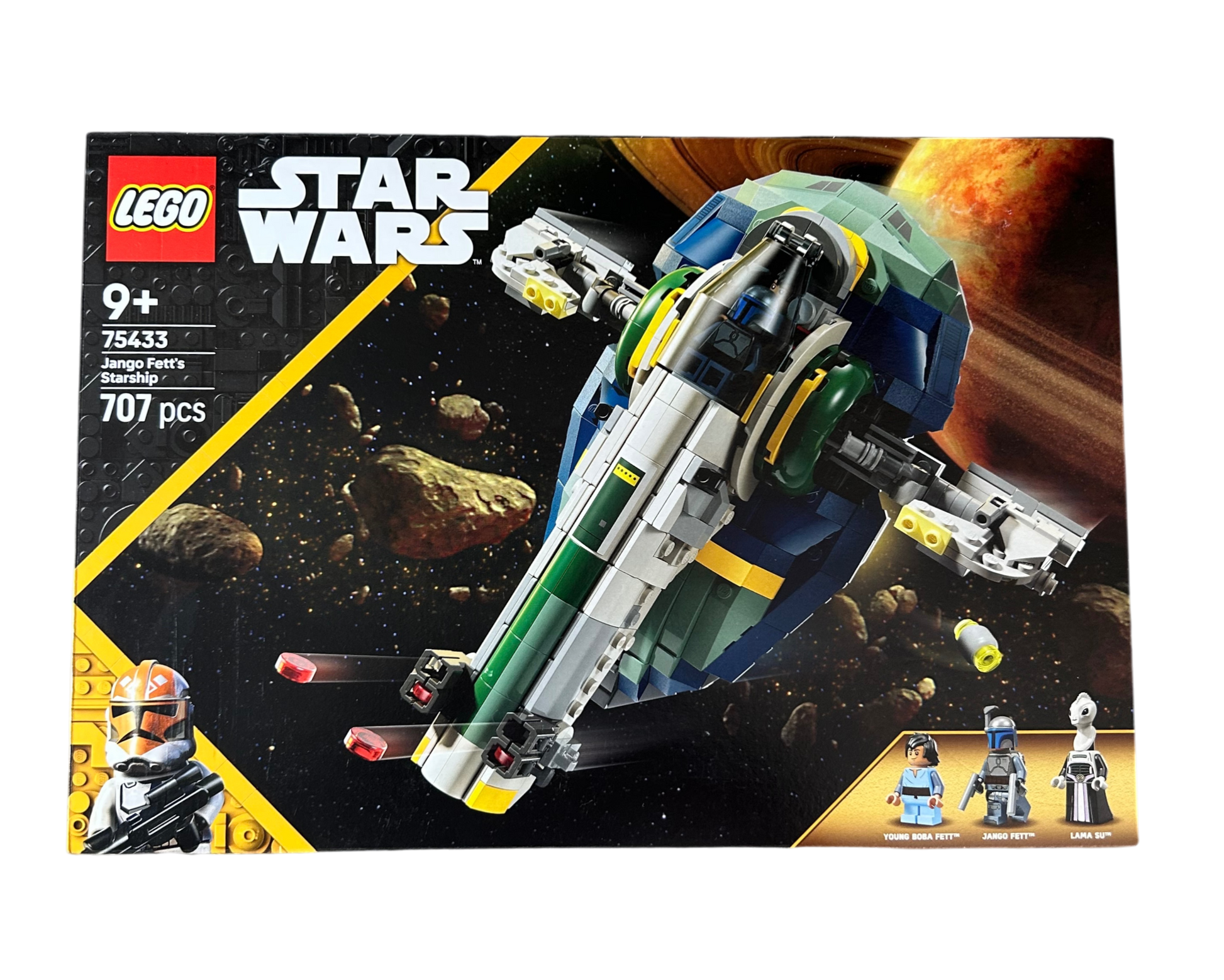 Jango Fett’s Starship 75433 LEGO Star Wars Set Vorderansicht