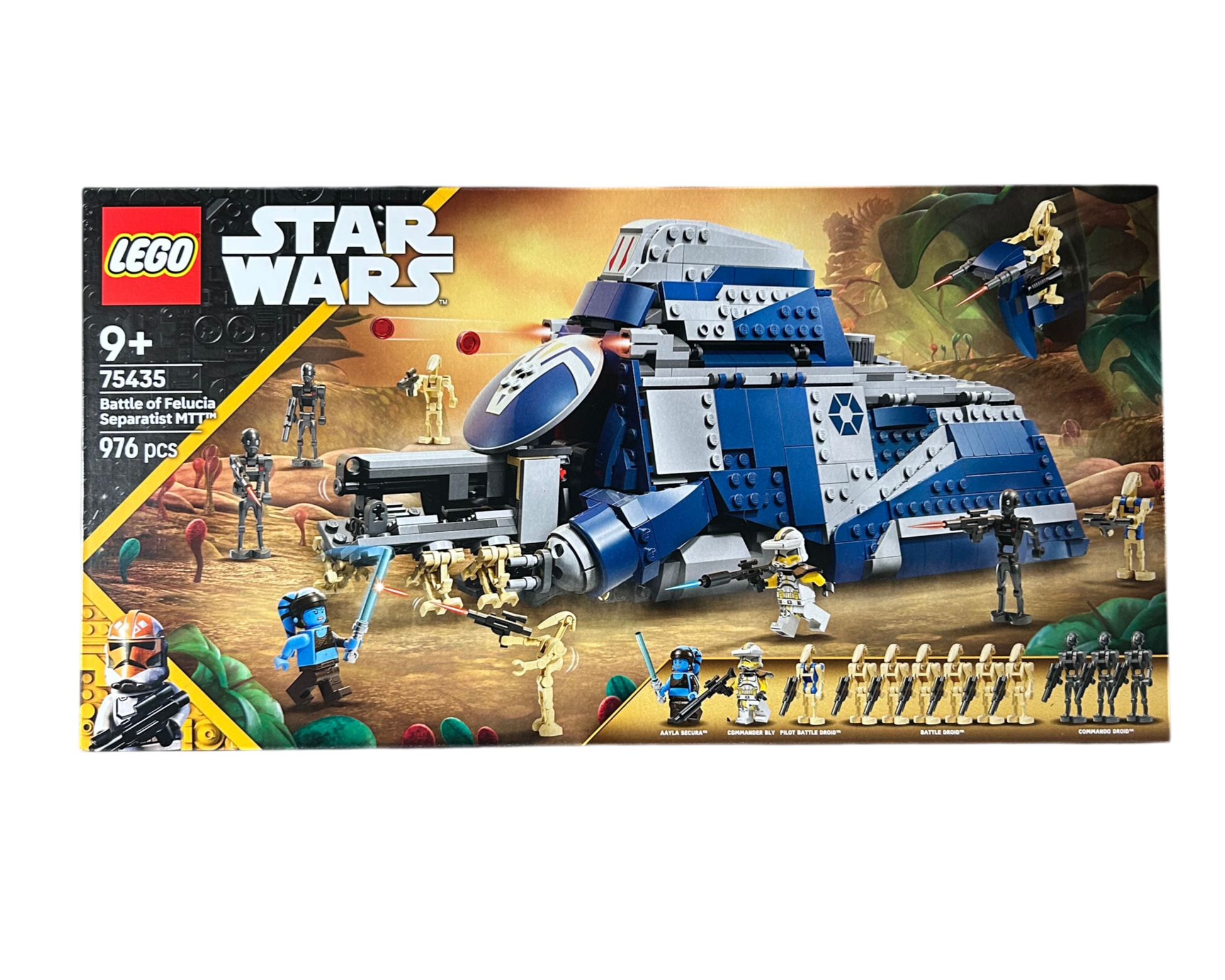 Battle of Felucia Separatist MTT 75435 LEGO Star Wars Set Vorderansicht