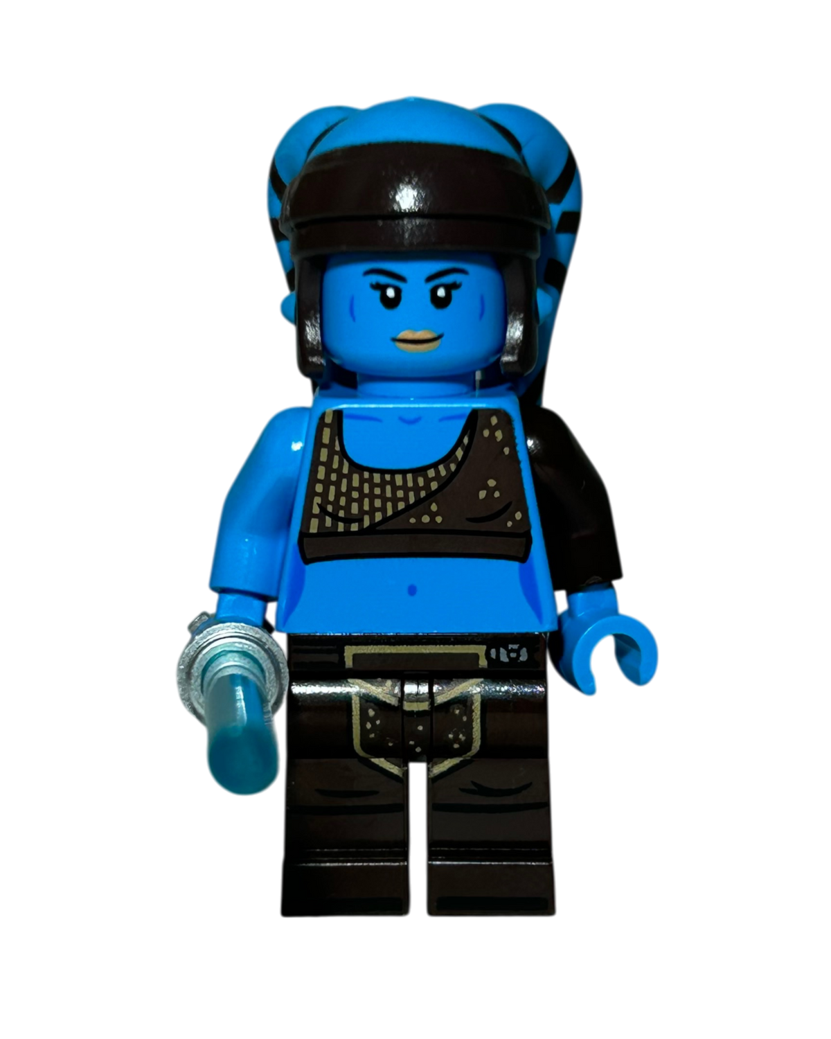 Aayla Secura SW1428 LEGO Star Wars Minifigur Vorderansicht
