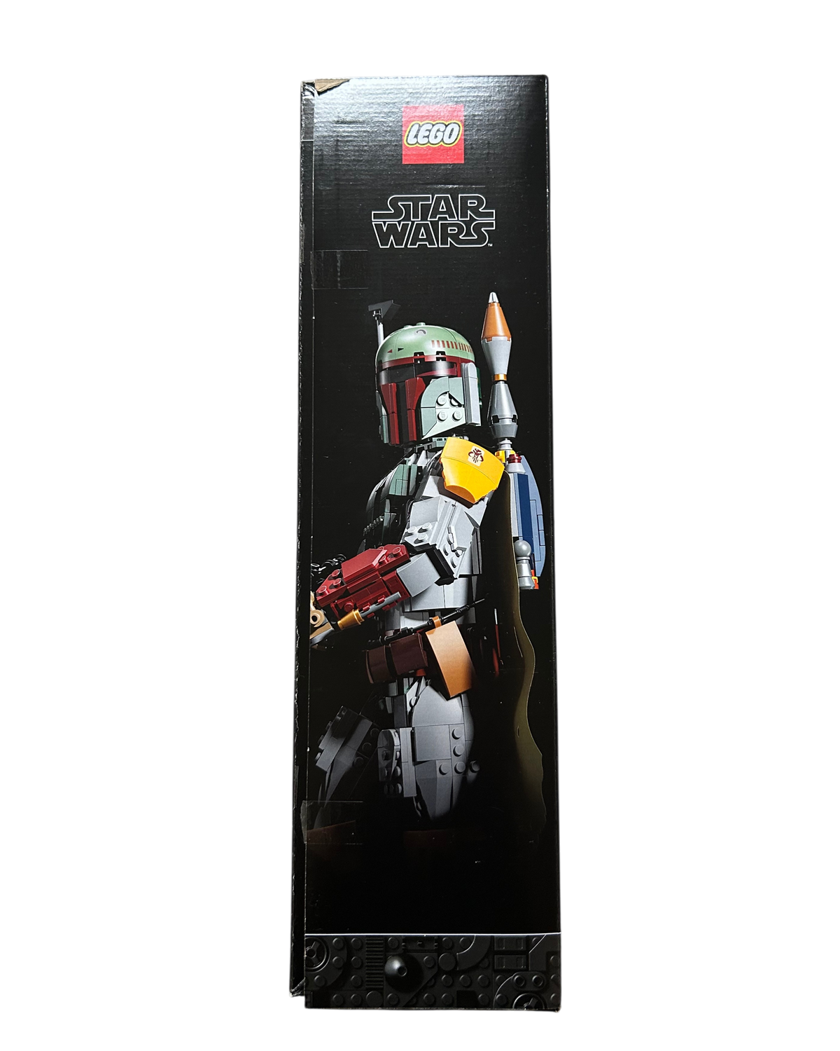 LEGO Star Wars Boba Fett 75455 ohne Minifigur, Seitenansicht links brick2d2