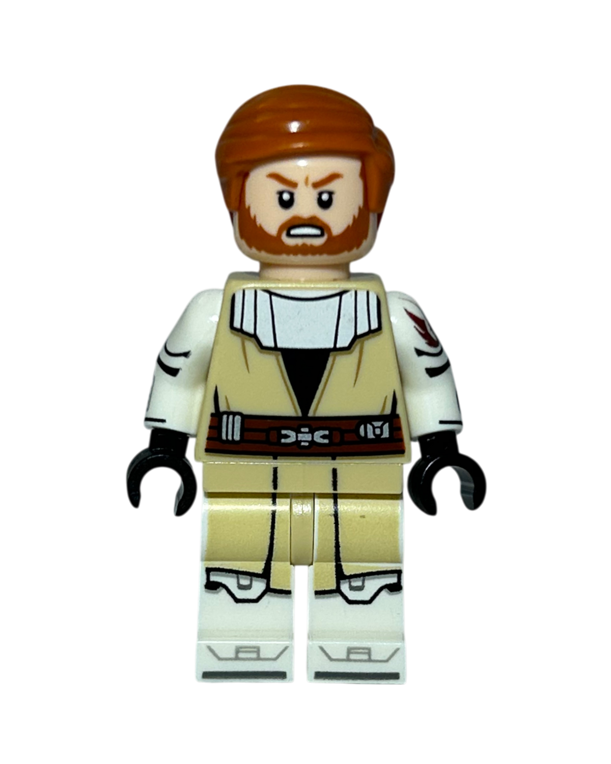 Obi-Wan Kenobi SW1424 LEGO Star Wars Minifigur Vorderansicht 2 brick2d2