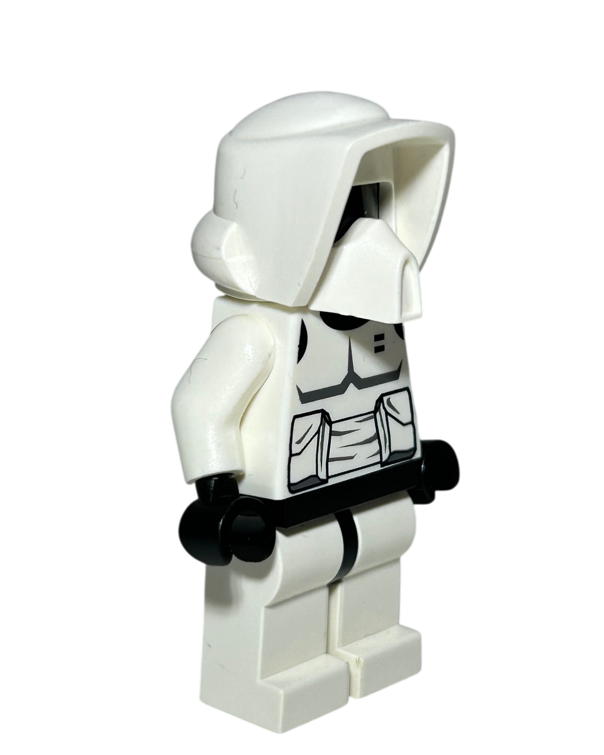 Imperial Scout Trooper 2009 SW0005a LEGO Star Wars Minifigur Seitenansicht links brick2d2