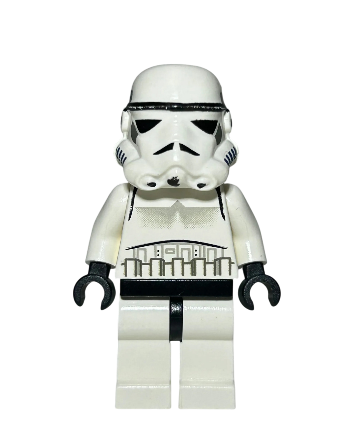 Imperial Stormtrooper SW0036 LEGO Star Wars Minifigur gelber Kopf Vorderansicht brick2d2