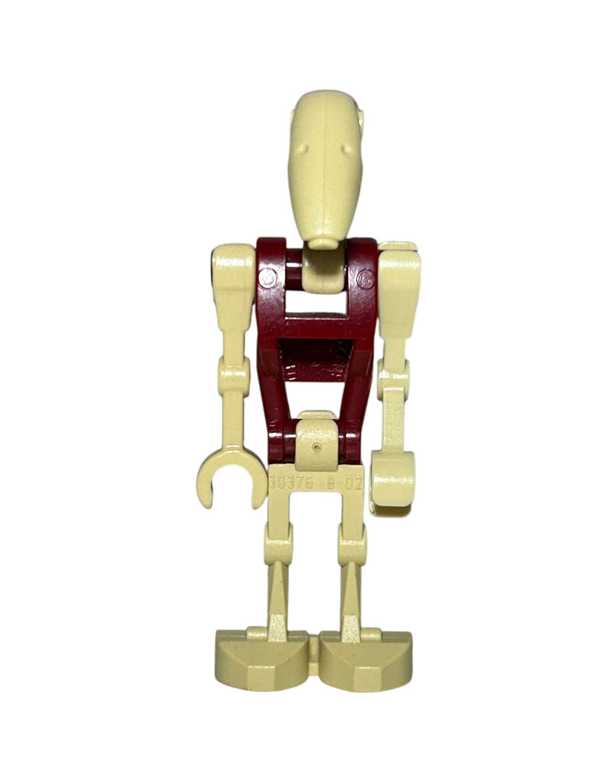 Security Battle Droid SW0096 LEGO Star Wars Minifigur Vorderansicht brick2d2
