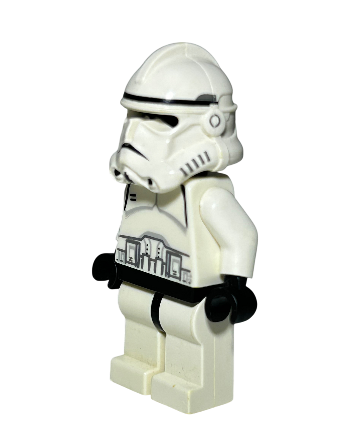 Clone Trooper Phase 2 2005 SW0126 LEGO Star Wars Minifigur Seitenansicht rechts brick2d2