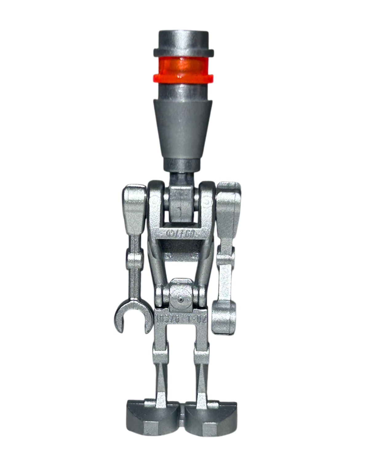 LEGO Star Wars Minifigur IG-88 Assassin Droid SW0151 Vorderansicht – Brick2D2