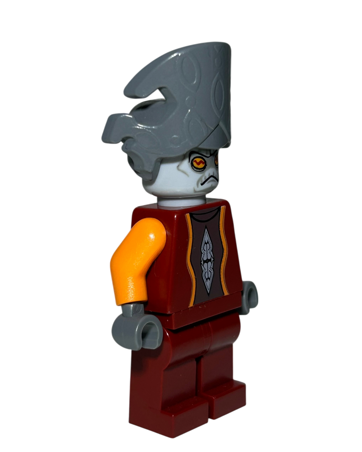 Nute Gunray SW0242 LEGO Star Wars Minifigur Seitenansicht links brick2d2