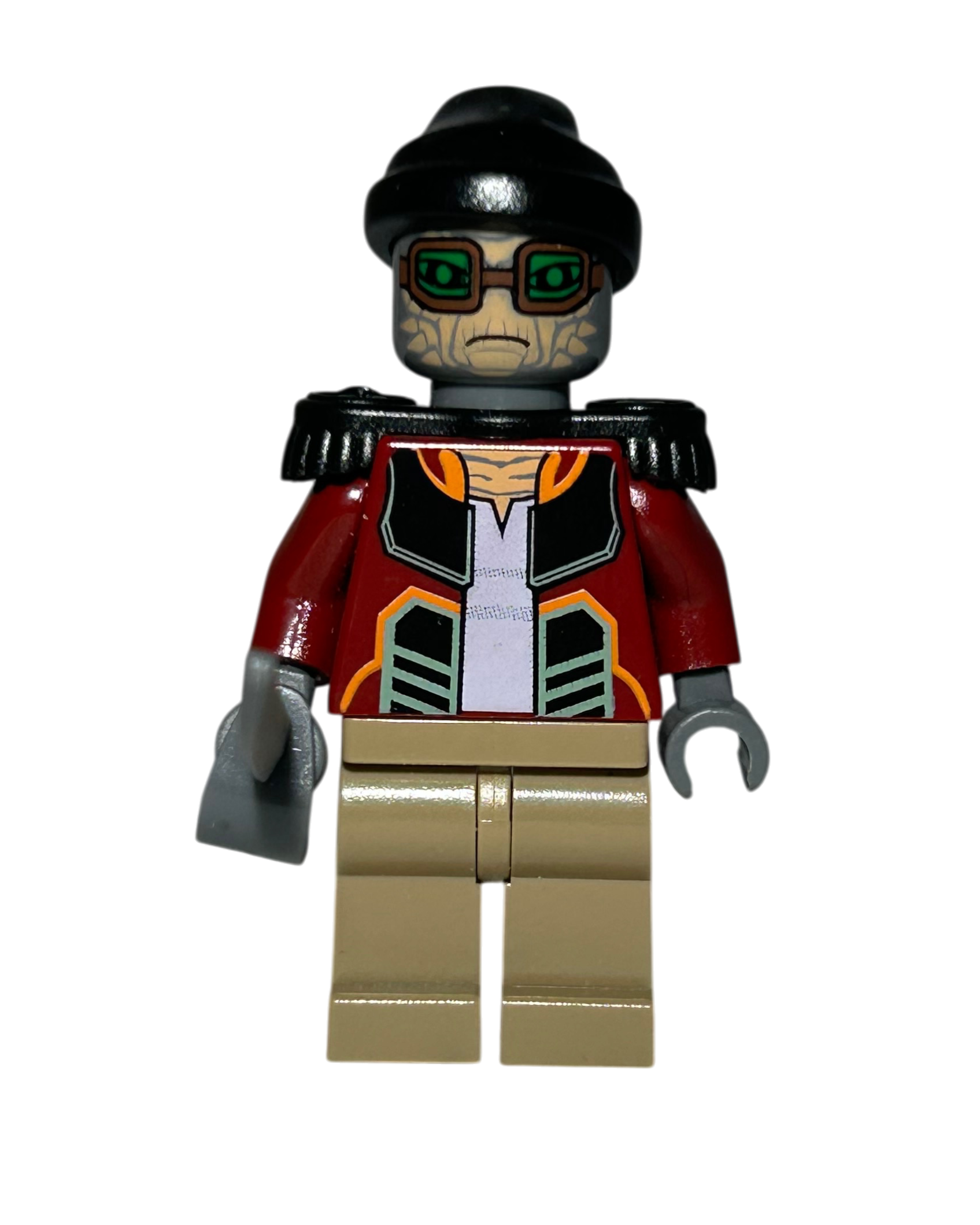 Hondo Ohnaka SW0246 LEGO Star Wars Minifigur Vorderansicht