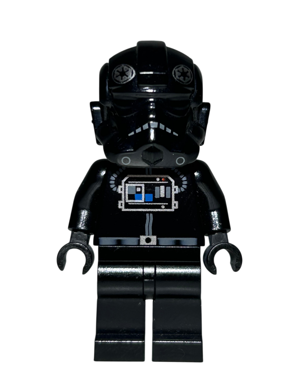 Imperial TIE Defender Pilot SW0268 LEGO Star Wars Minifigur 2010 Vorderansicht brick2d2