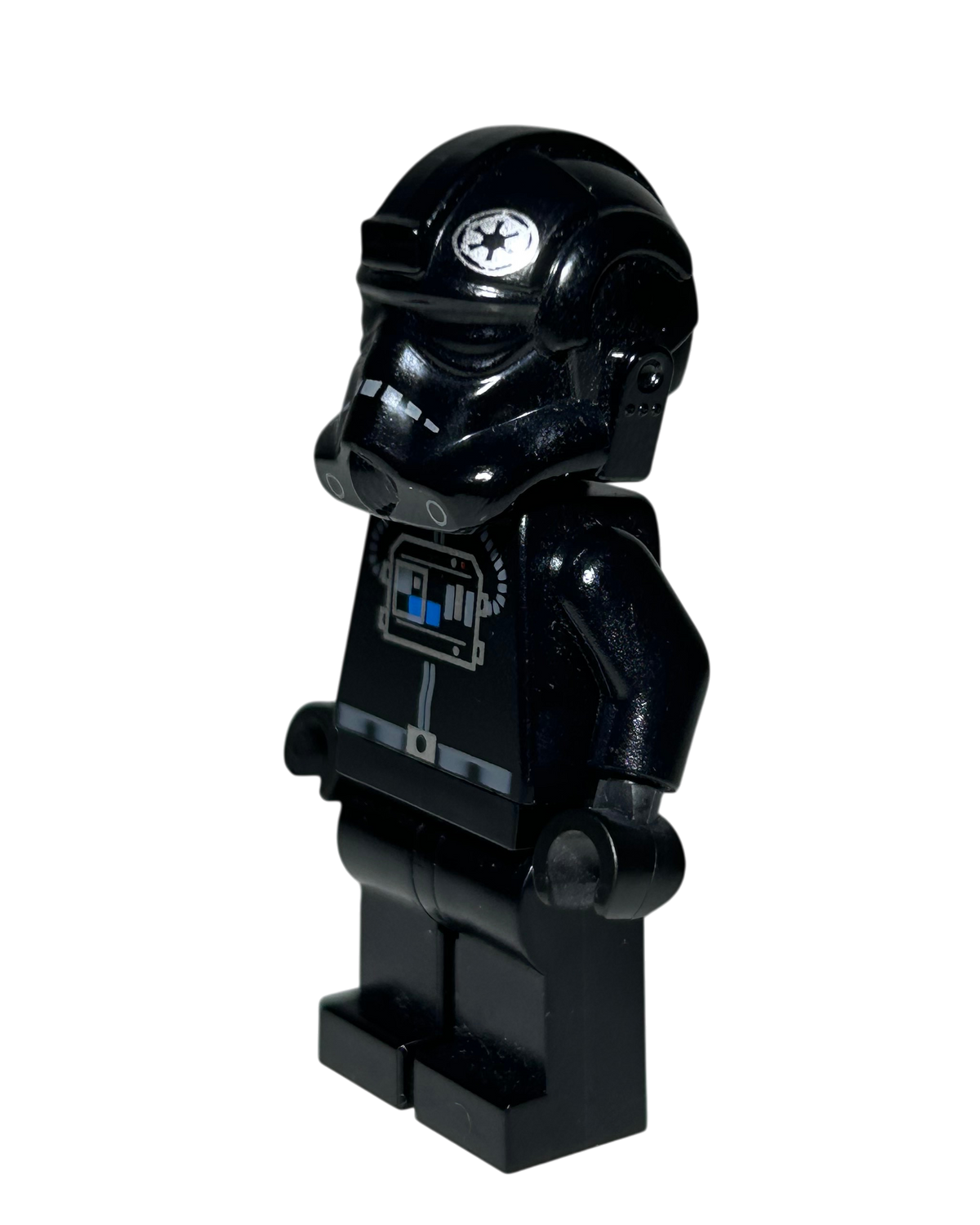 Imperial TIE Defender Pilot SW0268 LEGO Star Wars Minifigur 2010 Seitenansicht rechts brick2d2