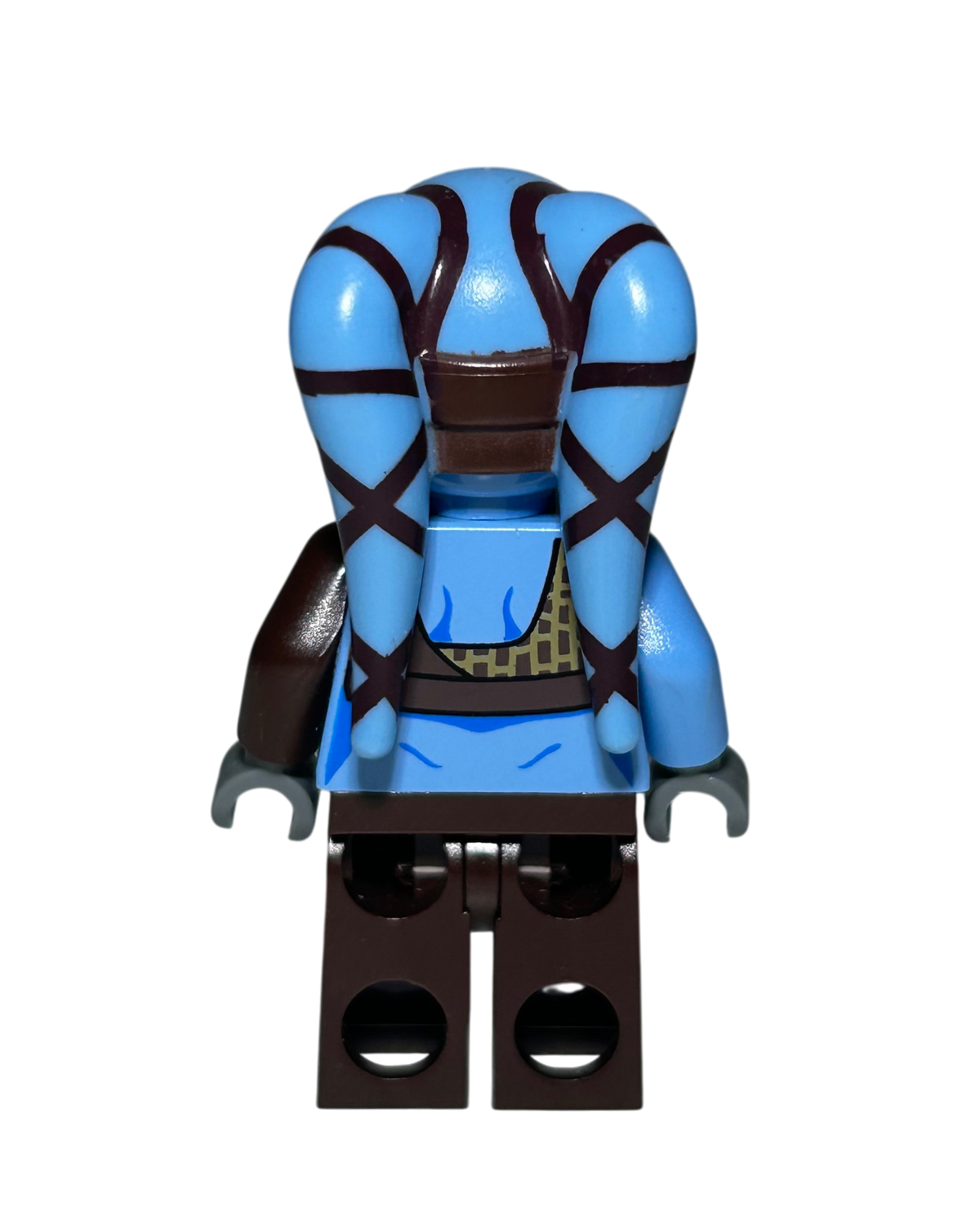 Aayla Secura SW0284 Clone Wars LEGO Star Wars Minifigur Rückansicht brick2d2