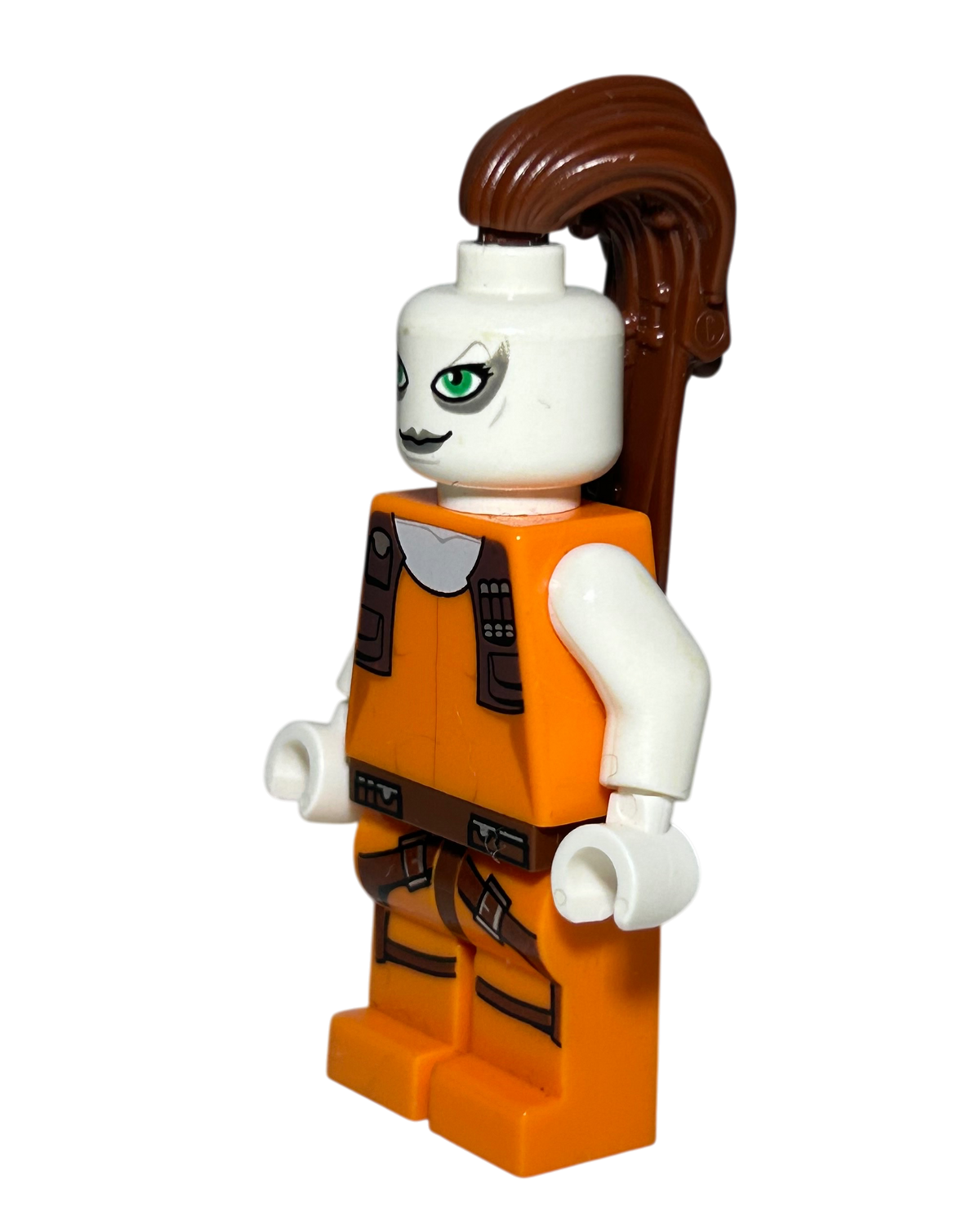 Aurra Sing SW0306 LEGO Star Wars Minifigur Seitenansicht rechts brick2d2