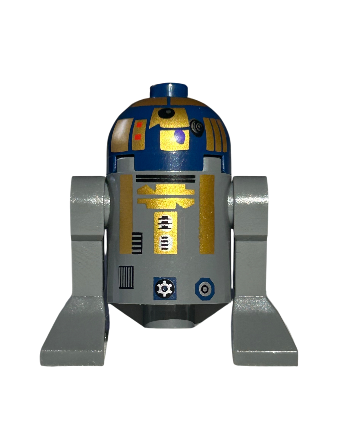 Lego Star Wars Minifigur Astromech Droid R8 B7 SW0313 Vorderansicht brick2d2
