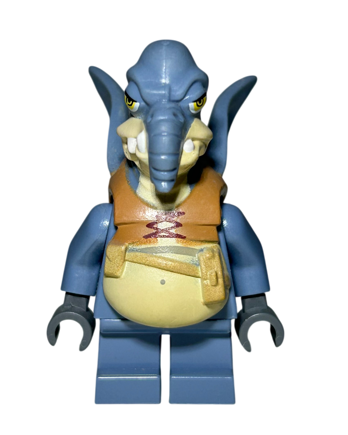Watto SW0325 LEGO Star Wars Minifigur Vorderansicht brick2d2
