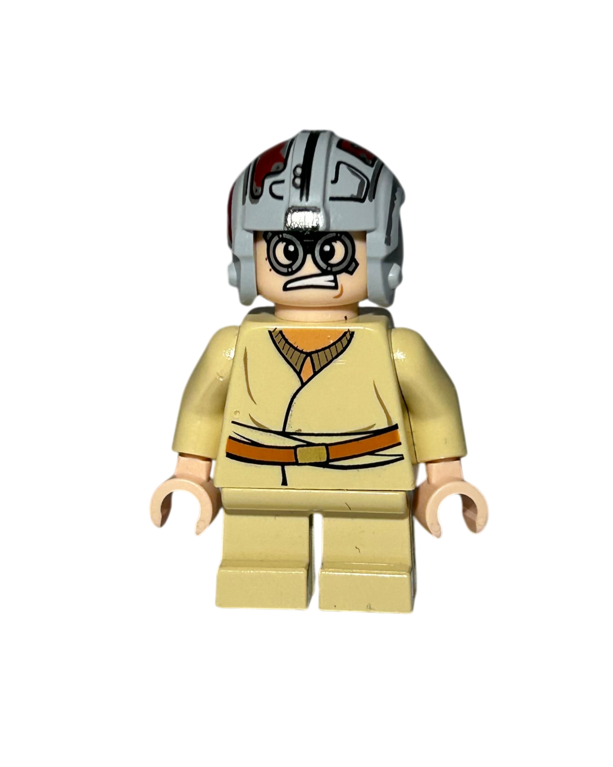 Anakin Skywalker Podracer Outfit SW0327 LEGO Star Wars Minifigur Vorderansicht