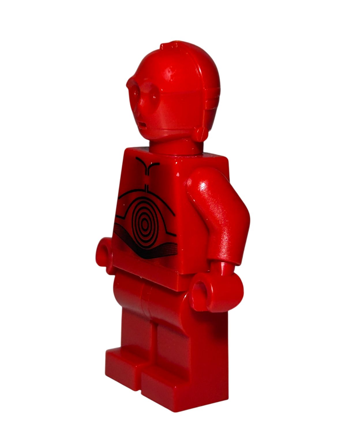 Lego Star Wars Minifigur R 3PO Protocol Droid SW0344 Seitenansicht rechts brick2d2