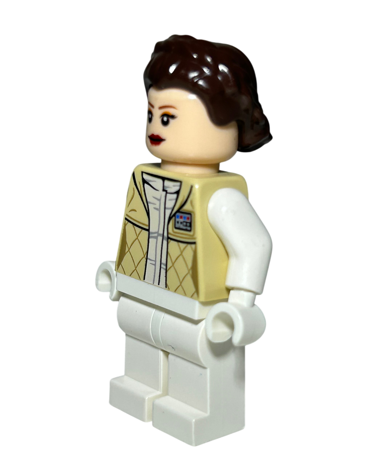Prinzessin Leia Hoth Outfit SW0346 LEGO Star Wars Minifigur Seitenansicht rechts brick2d2