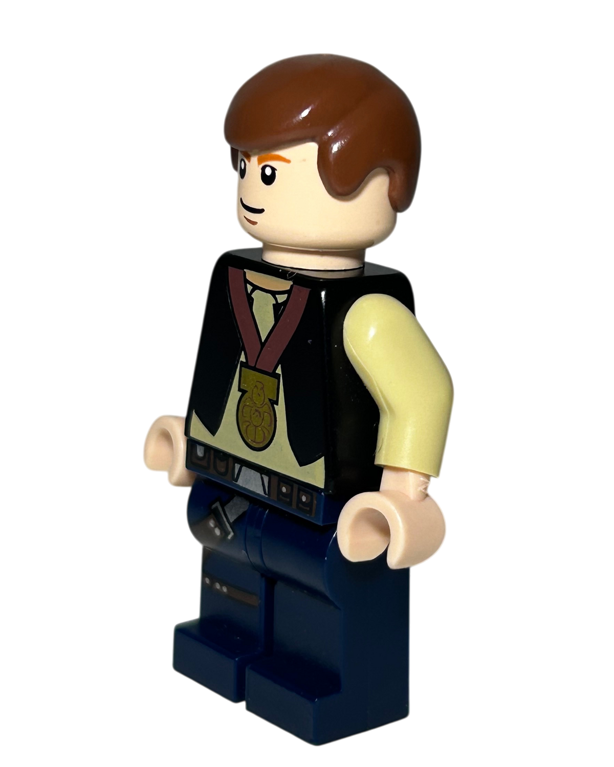 Han Solo Celebration Outfit SW0356 LEGO Star Wars Minifigur Seitenansicht rechts brick2d2