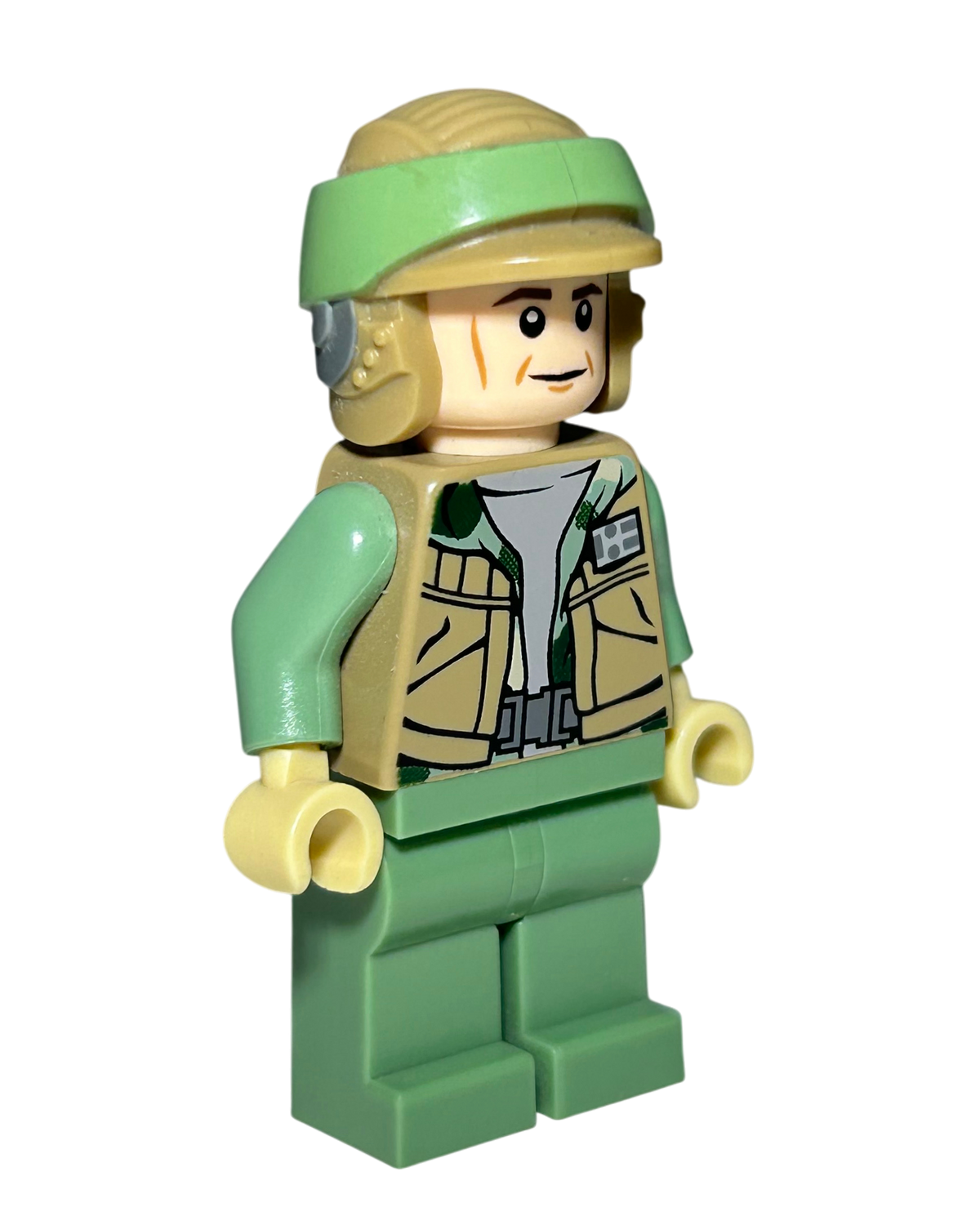LEGO Star Wars Minifigur Endor Rebel Commando SW0367 Seitenansicht links brick2d2