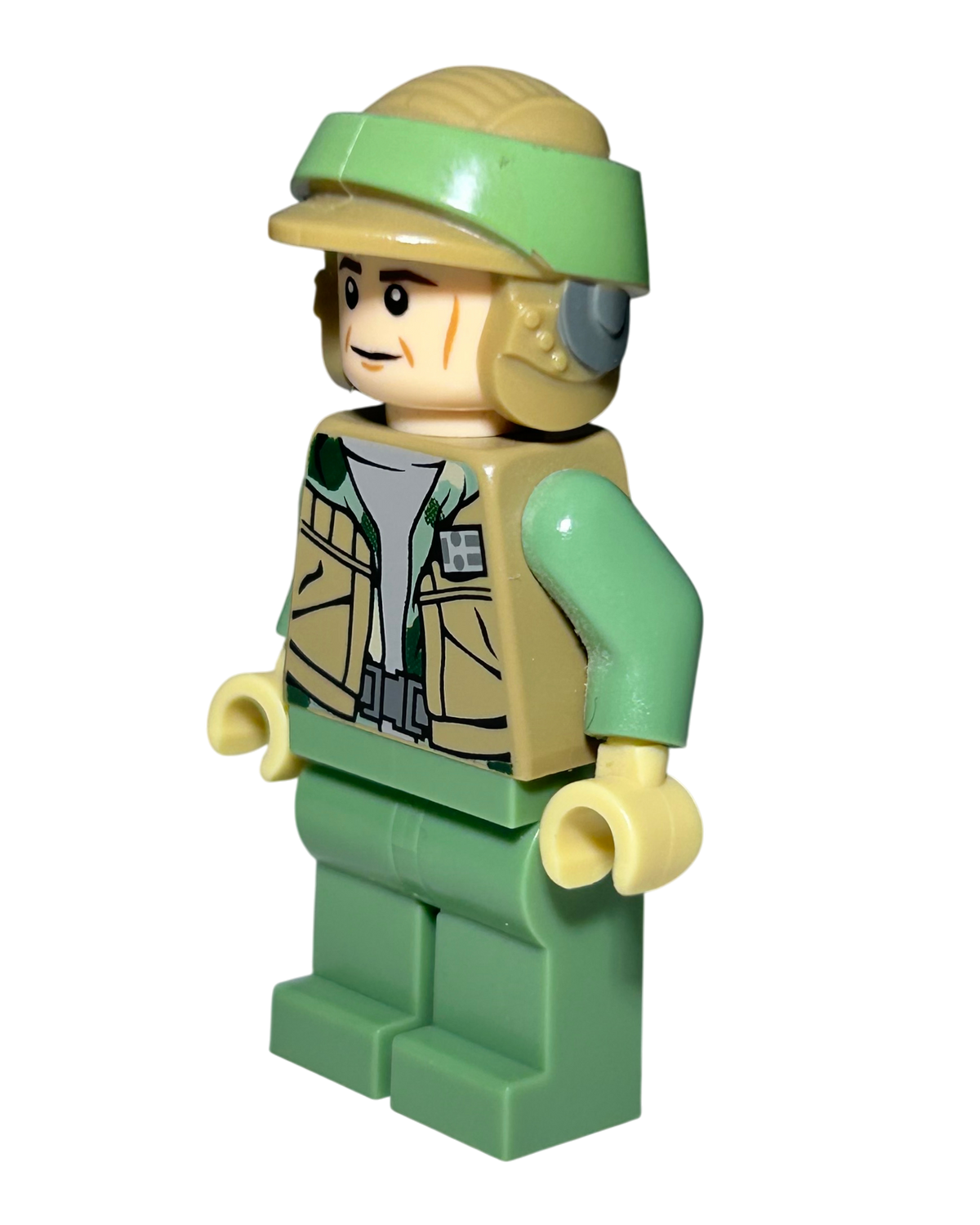 LEGO Star Wars Minifigur Endor Rebel Commando SW0367 Seitenansicht rechts brick2d2