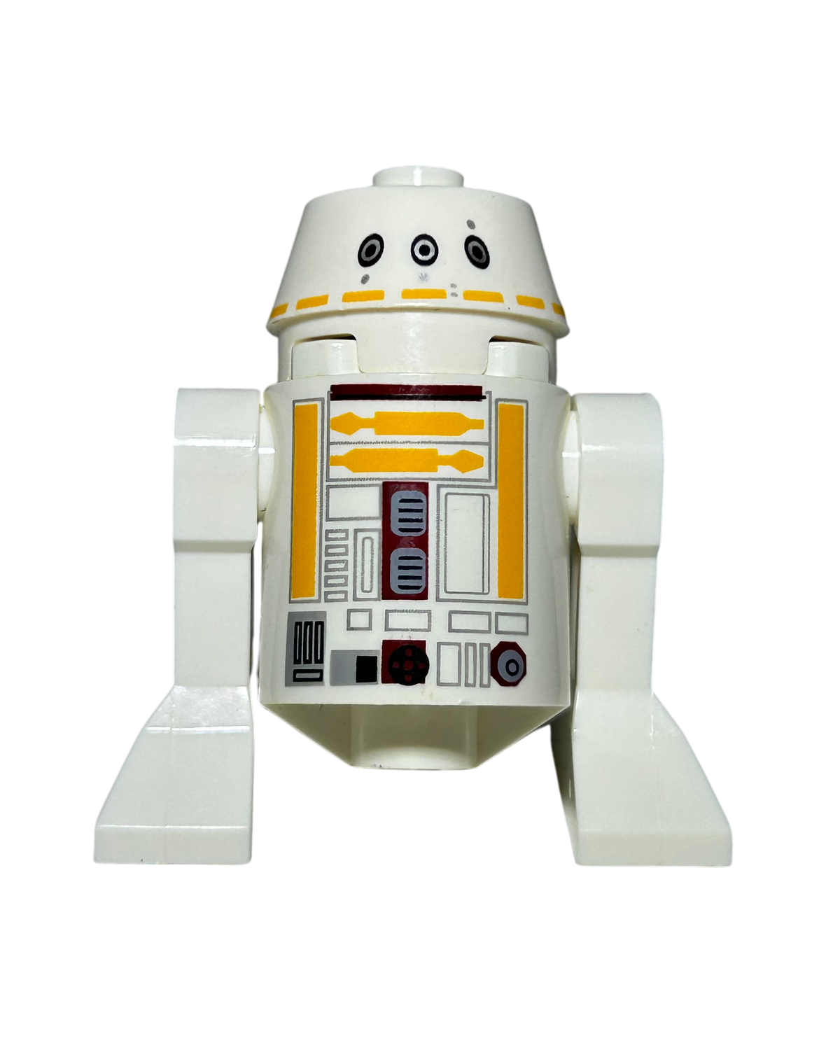 R5-F7 Astromech SW0370 LEGO Star Wars Minifigur Vorderansicht brick2d2