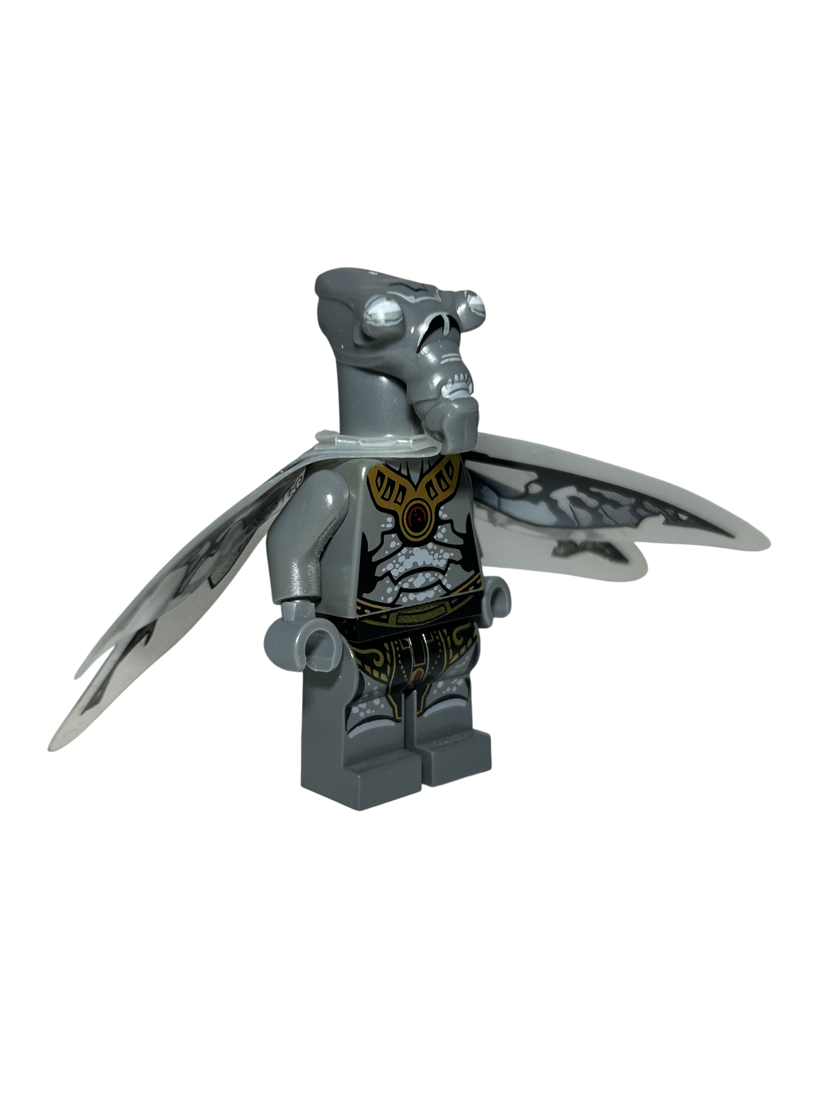 Geonosian Zombie mit Flügeln SW0382 LEGO Star Wars Minifigur Seitenansicht links brick2d2
