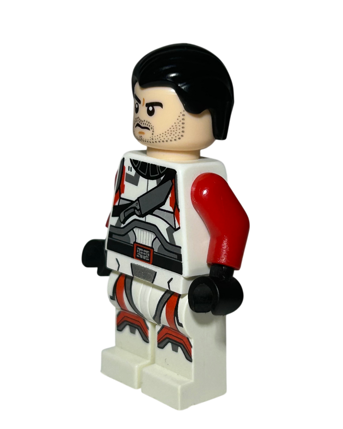 Republic Trooper Jace Malcom SW0391 LEGO Star Wars Minifigur Seitenansicht rechts brick2d2