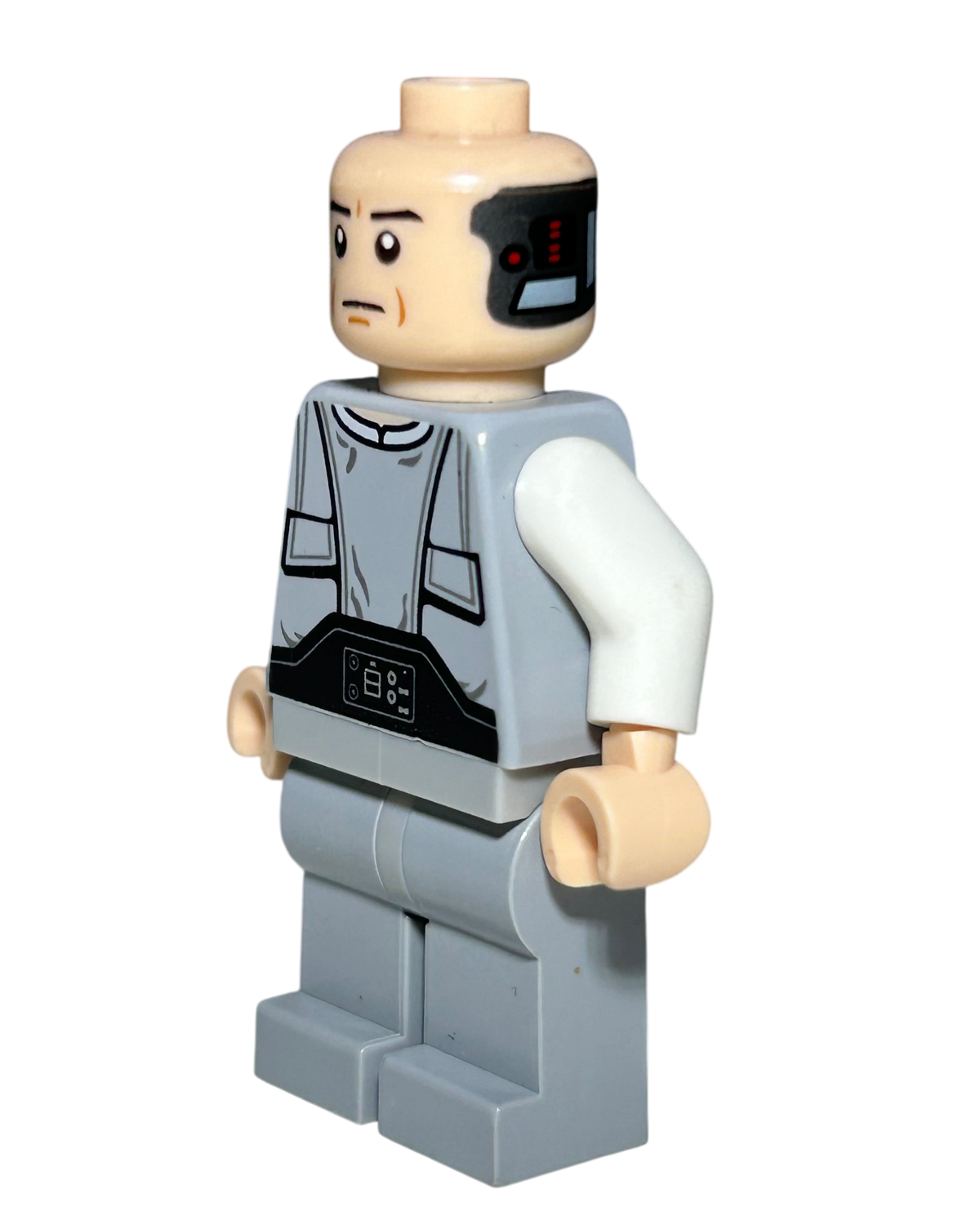 LEGO Star Wars Minifigur Lobot SW0400 Seitenansicht rechts brick2d2