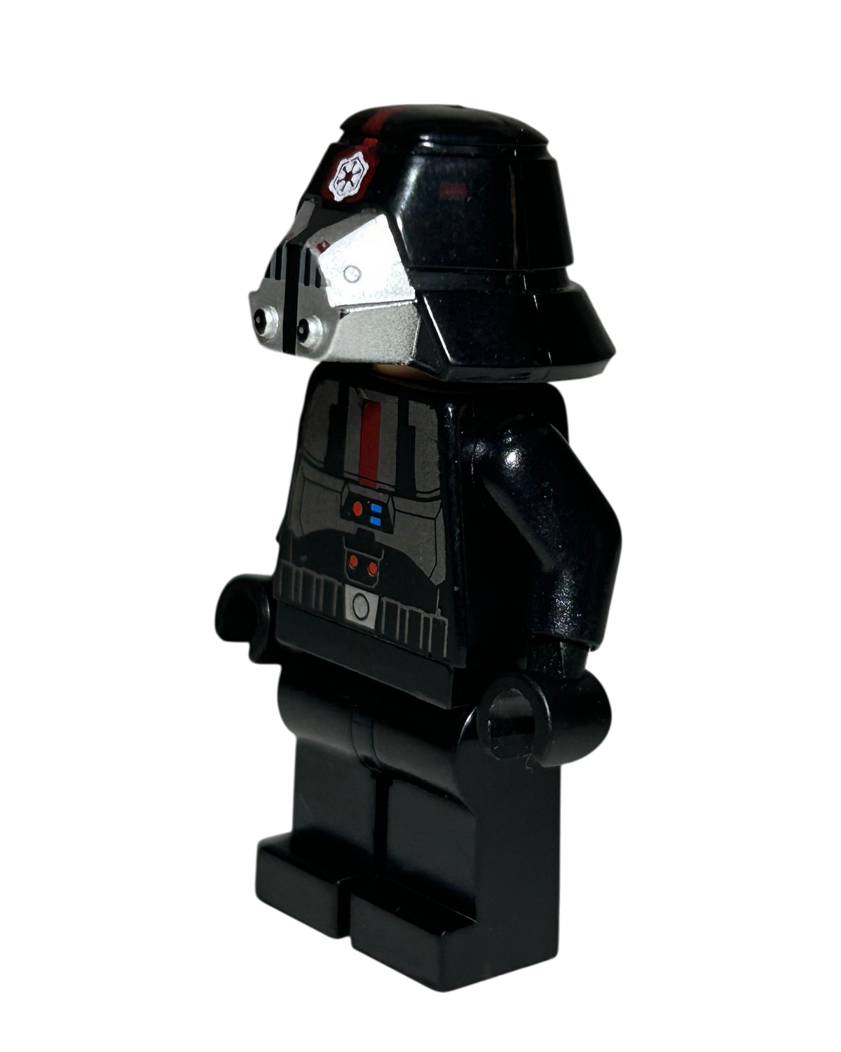 Sith Trooper SW0414 LEGO Star Wars Minifigur schwarze Rüstung Seitenansicht rechts brick2d2