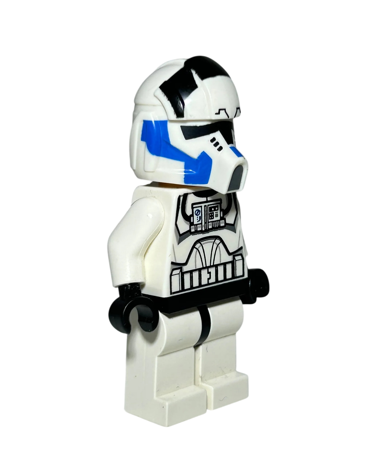 501st Clone Pilot SW0439 LEGO Star Wars Minifigur Phase 2 Seitenansicht links brick2d2