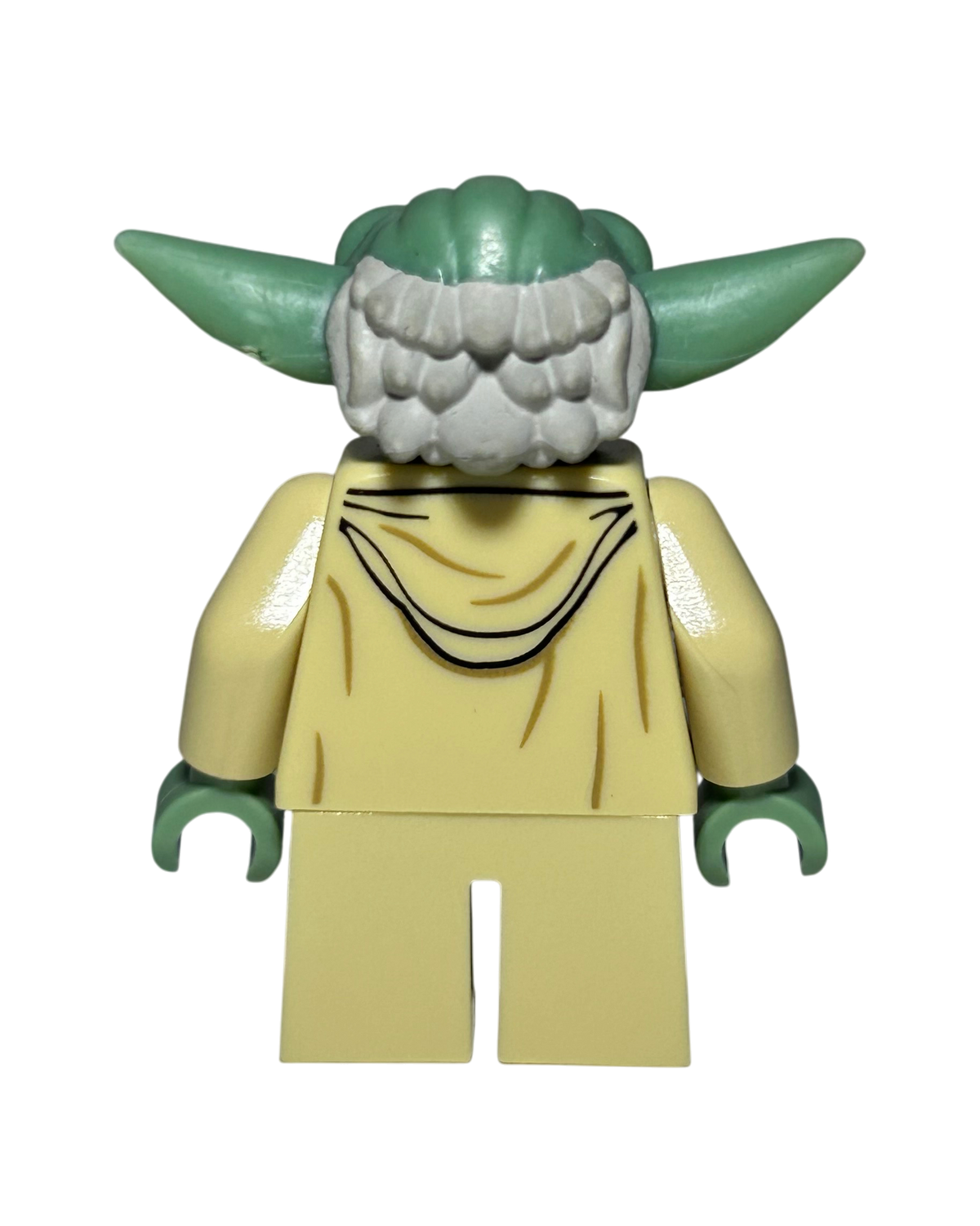 Lego Star Wars Minifigur Meister Yoda Clone Wars SW0446a Rückansicht brick2d2
