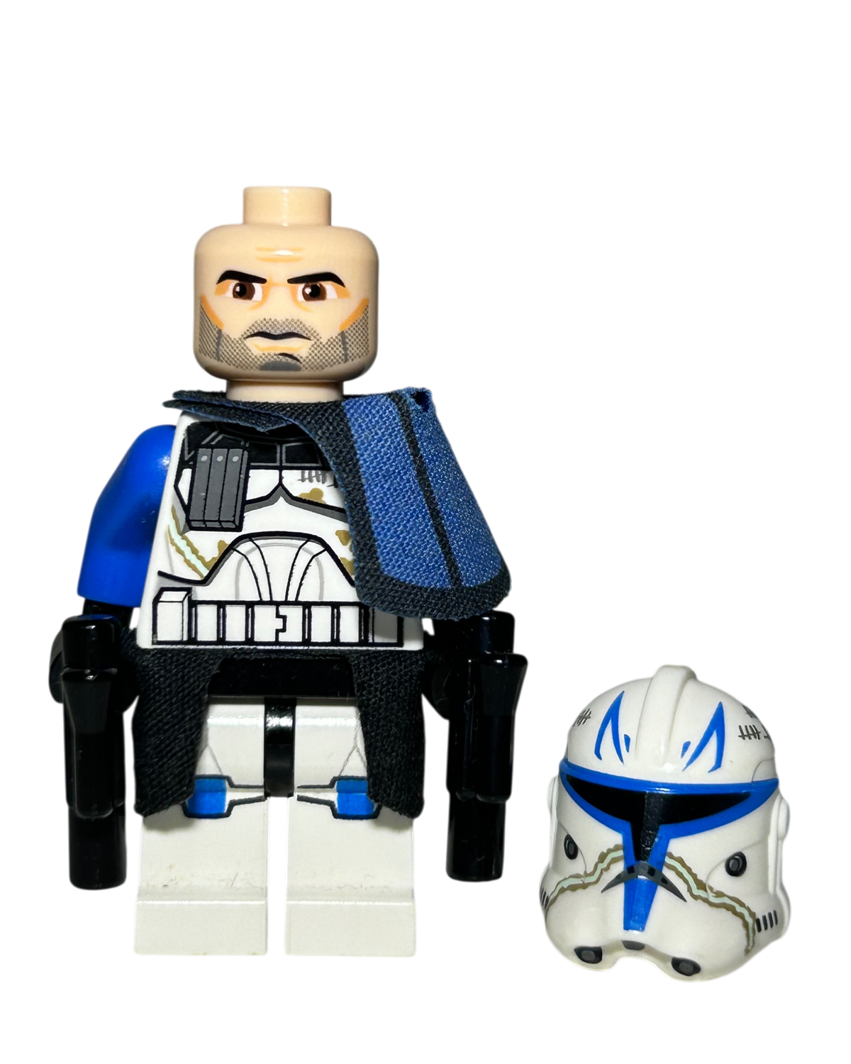 Captain Rex SW0450 LEGO Star Wars Minifigur Phase 2 Detailansicht brick2d2