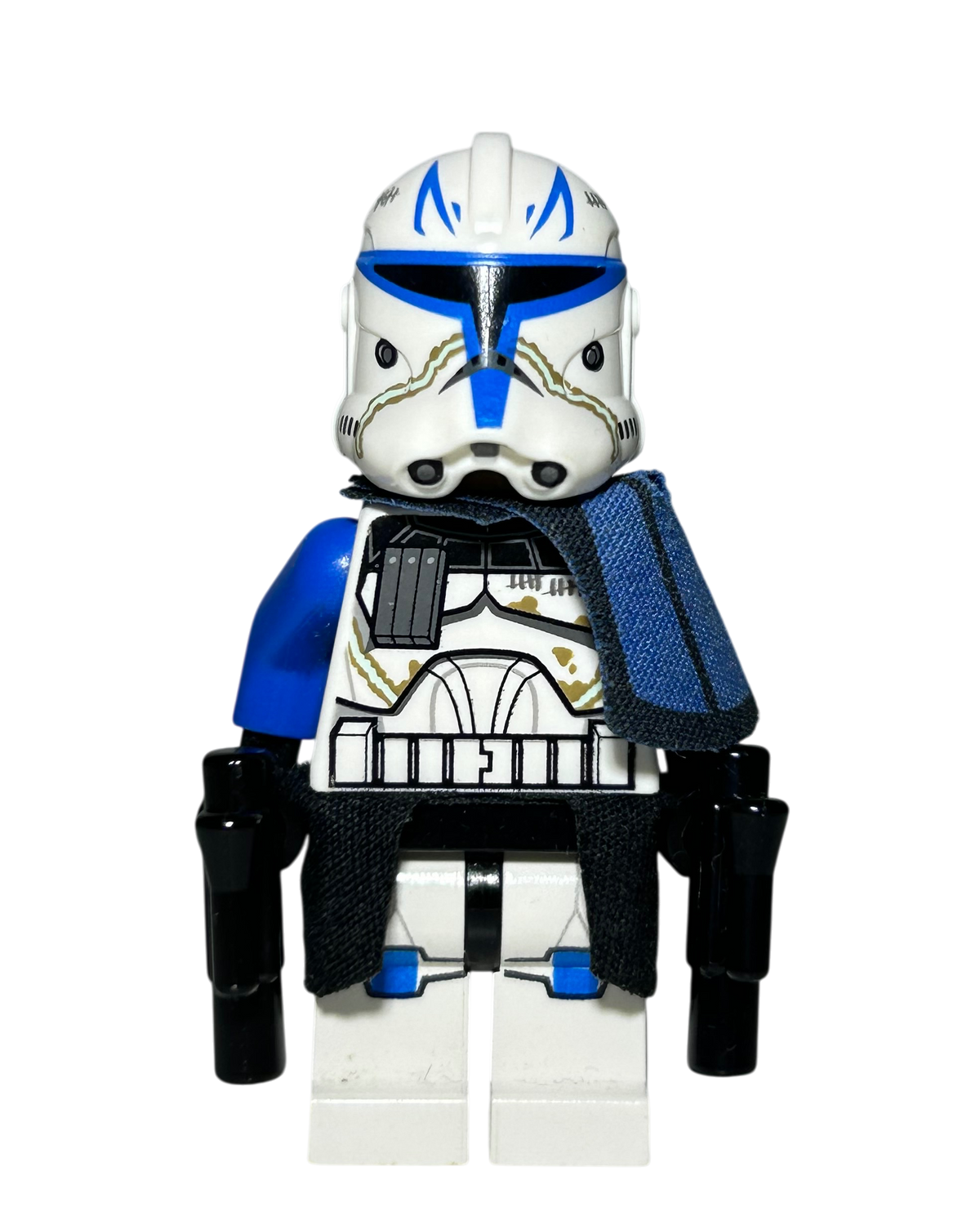 Captain Rex SW0450 LEGO Star Wars Minifigur Phase 2 Vorderansicht brick2d2