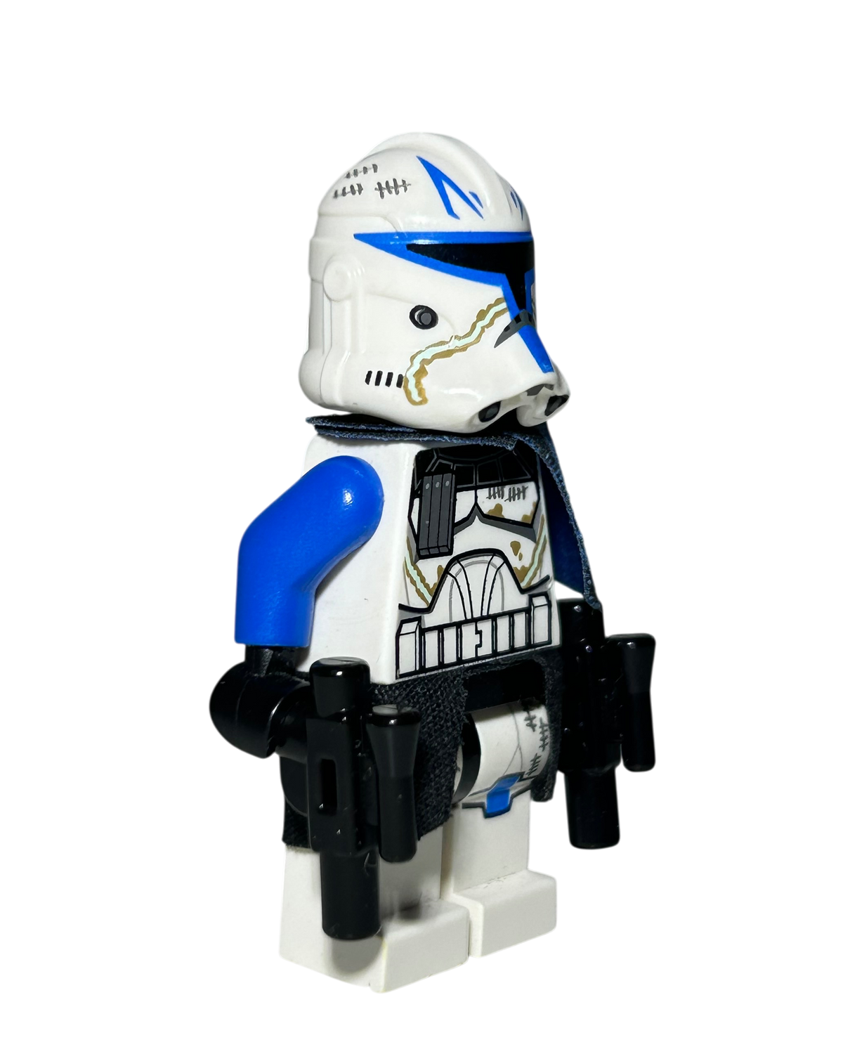 Captain Rex SW0450 LEGO Star Wars Minifigur Phase 2 Seitenansicht links brick2d2