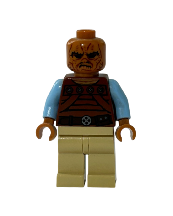 Weequay Skiff Guard Pagetti Rook SW0487 LEGO Star Wars Minifigur Vorderansicht