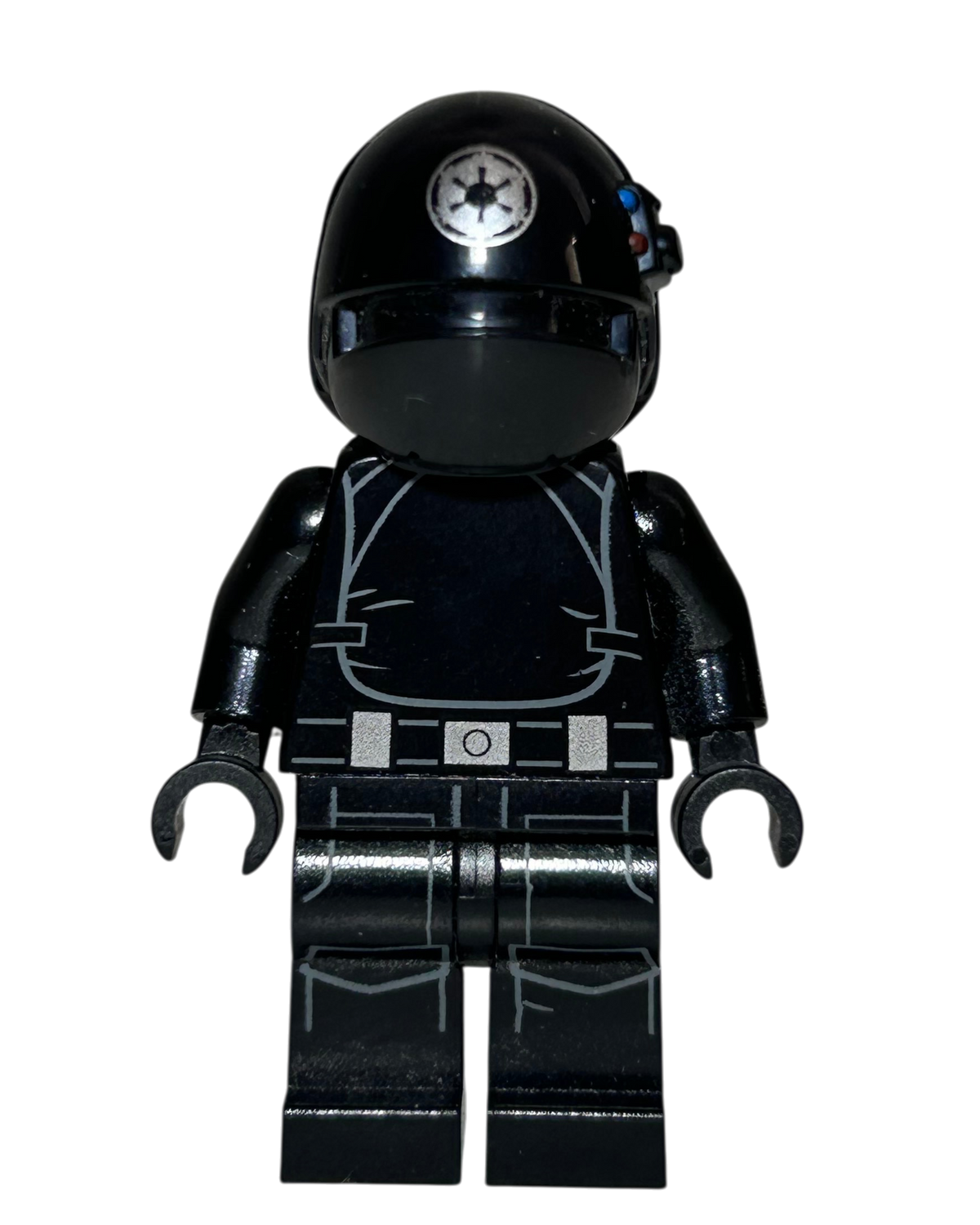 Imperial Gunner Mund offen SW0520 LEGO Star Wars Minifigur Vorderansicht brick2d2