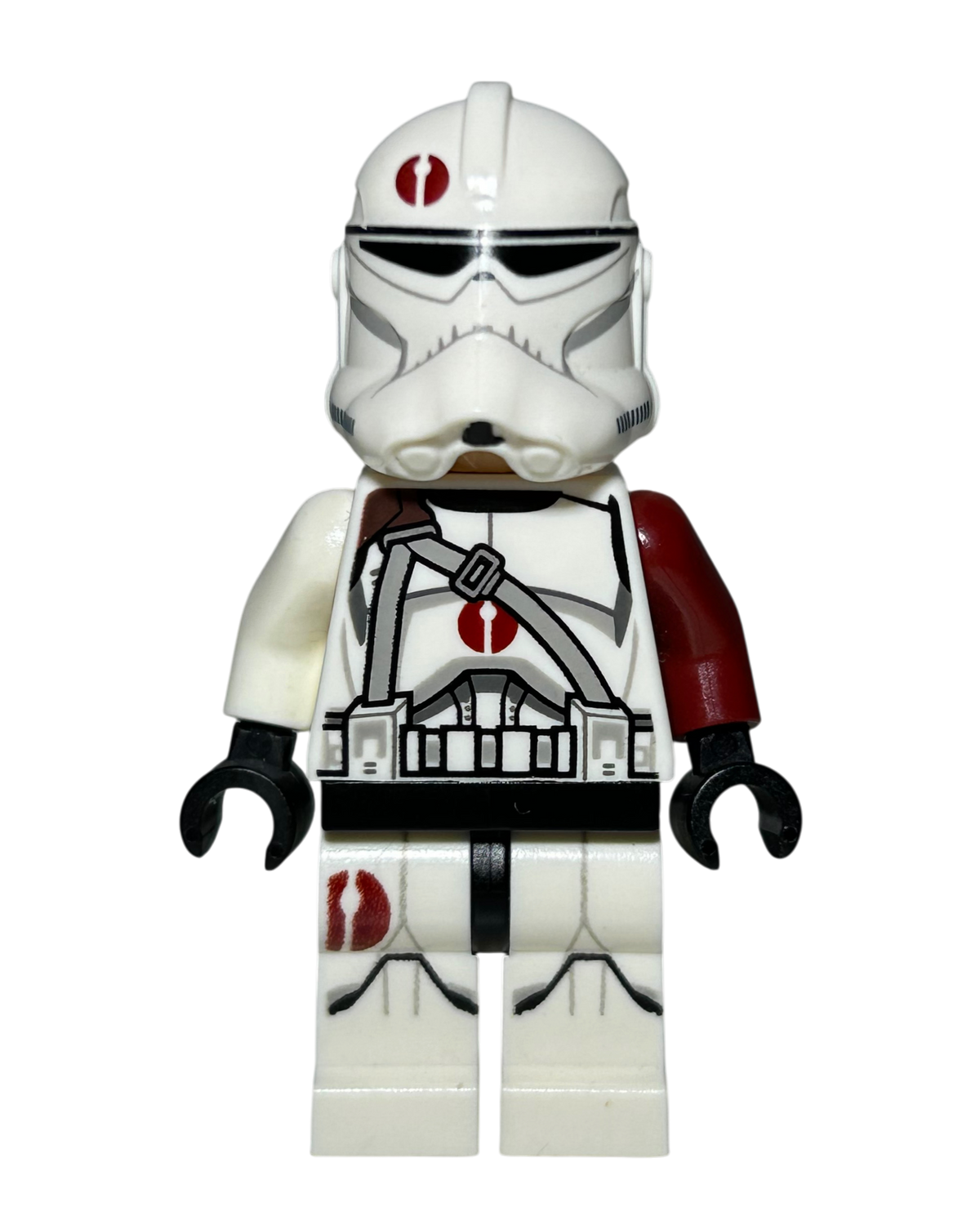 BARC Clone Trooper der 91. SW0524 LEGO Star Wars Minifigur Vorderansicht brick2d2