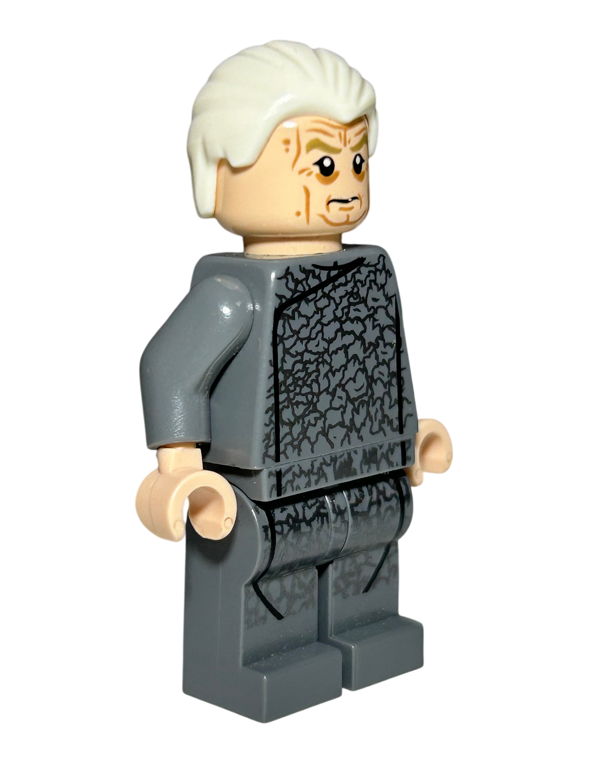 LEGO Star Wars Minifigur Chancellor Palpatine SW0540 Seitenansicht links brick2d2