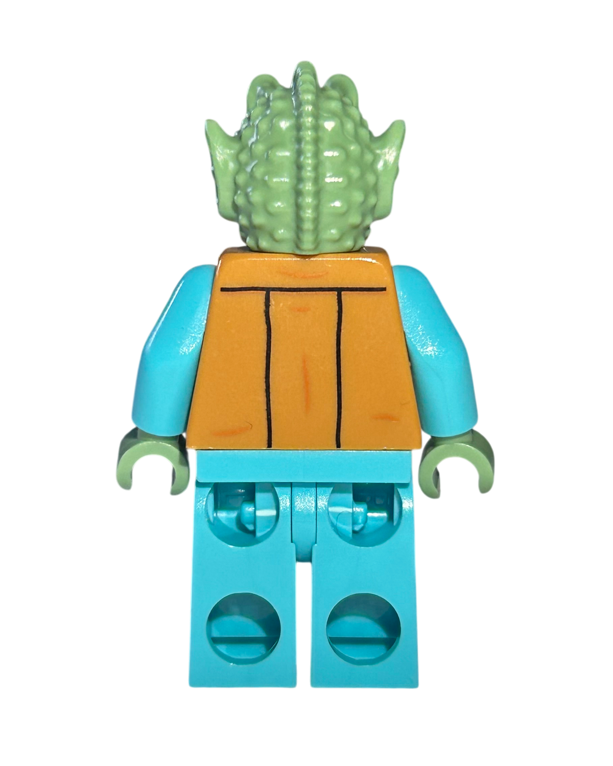 Lego Star Wars Minifigur Greedo SW0553 Rückansicht brick2d2