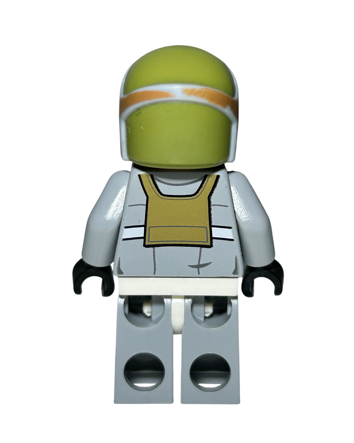 Lego Star Wars Minifigur Grey Squadron Pilot Horton Salm SW0558 Rückansicht brick2d2