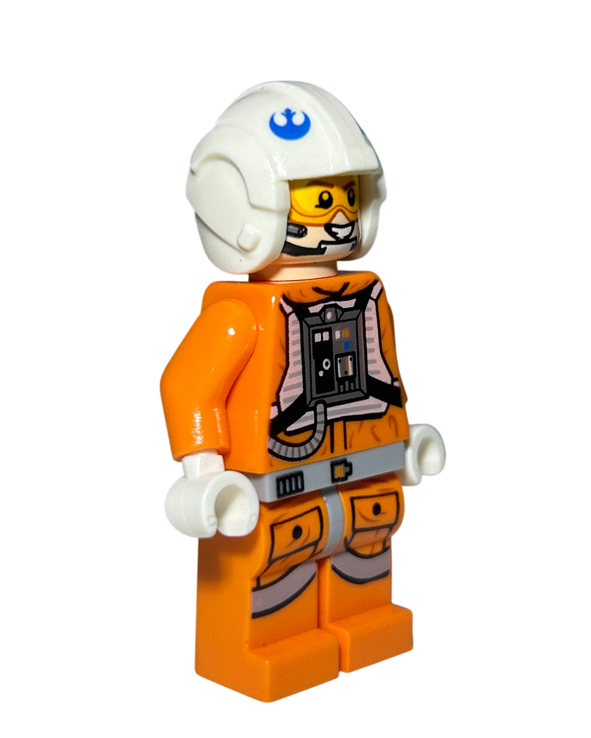 Dak Ralter LEGO Star Wars Minifigur SW0567 mit bedruckten Beinen Seitenansicht links brick2d2