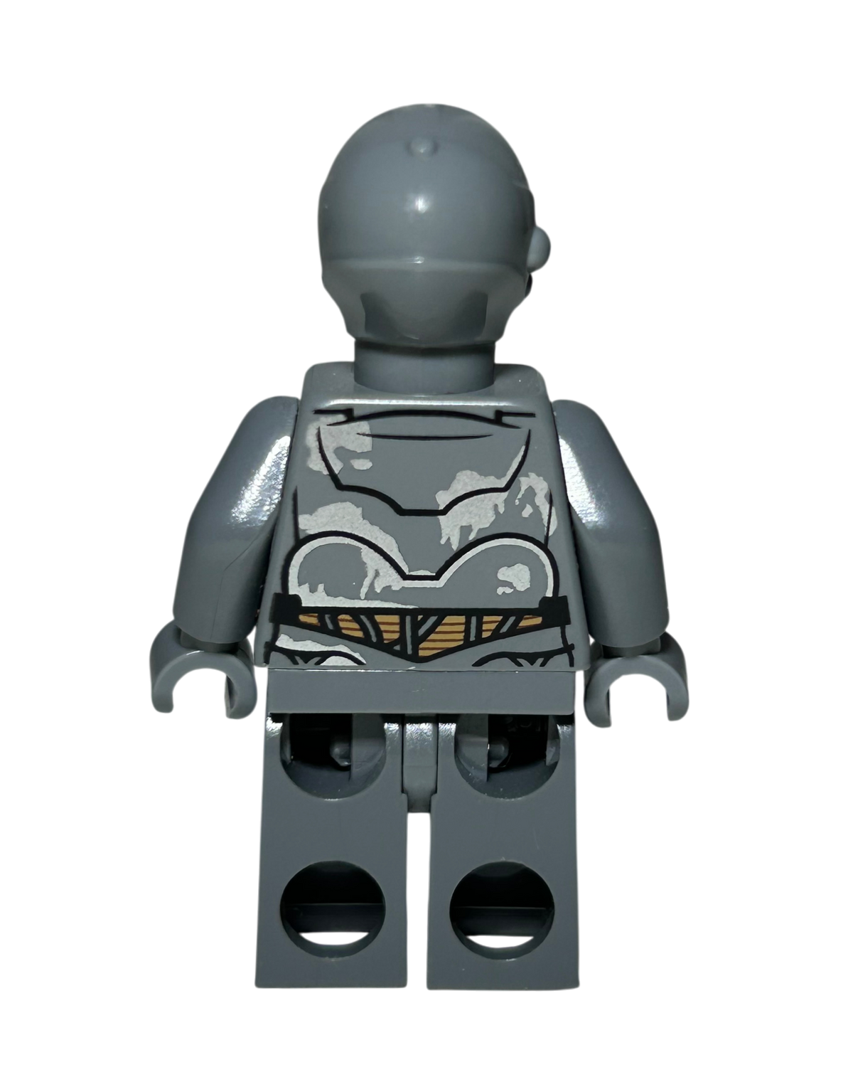 RA-7 Protocol Droid SW0573 LEGO Star Wars Minifigur Rückansicht brick2d2