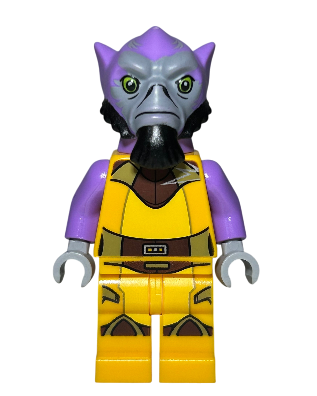 Garazeb Zeb Orrelios SW0575 LEGO Star Wars Minifigur Vorderansicht brick2d2