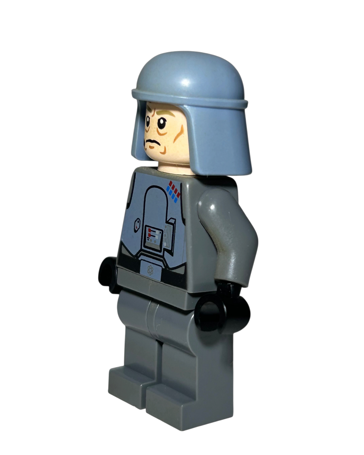 LEGO Star Wars General Maximillian Veers SW0579 Seitenansicht rechts mit sandblauem Helm